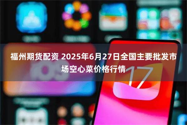 福州期货配资 2025年6月27日全国主要批发市场空心菜价格行情